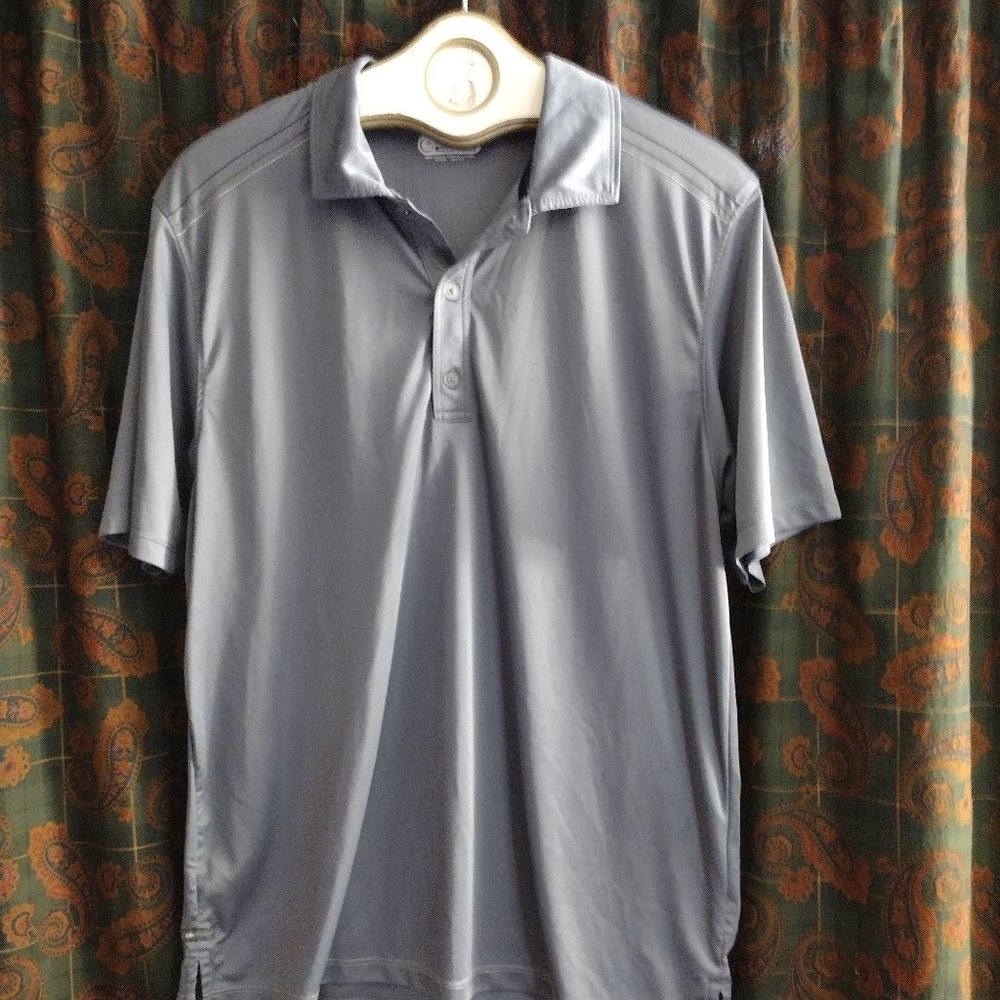 Men's OnTour Golf Polo gray Size Large